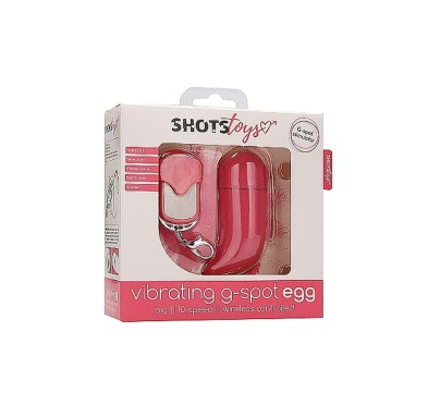 Wireless Vibrating G-Spot Egg - Big - Pink